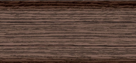 картинка  Плинтус Чайка с мягким краем 065 Венге на Птичке