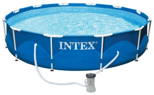 фото Каркасный бассейн INTEX METAL FRAME 28202